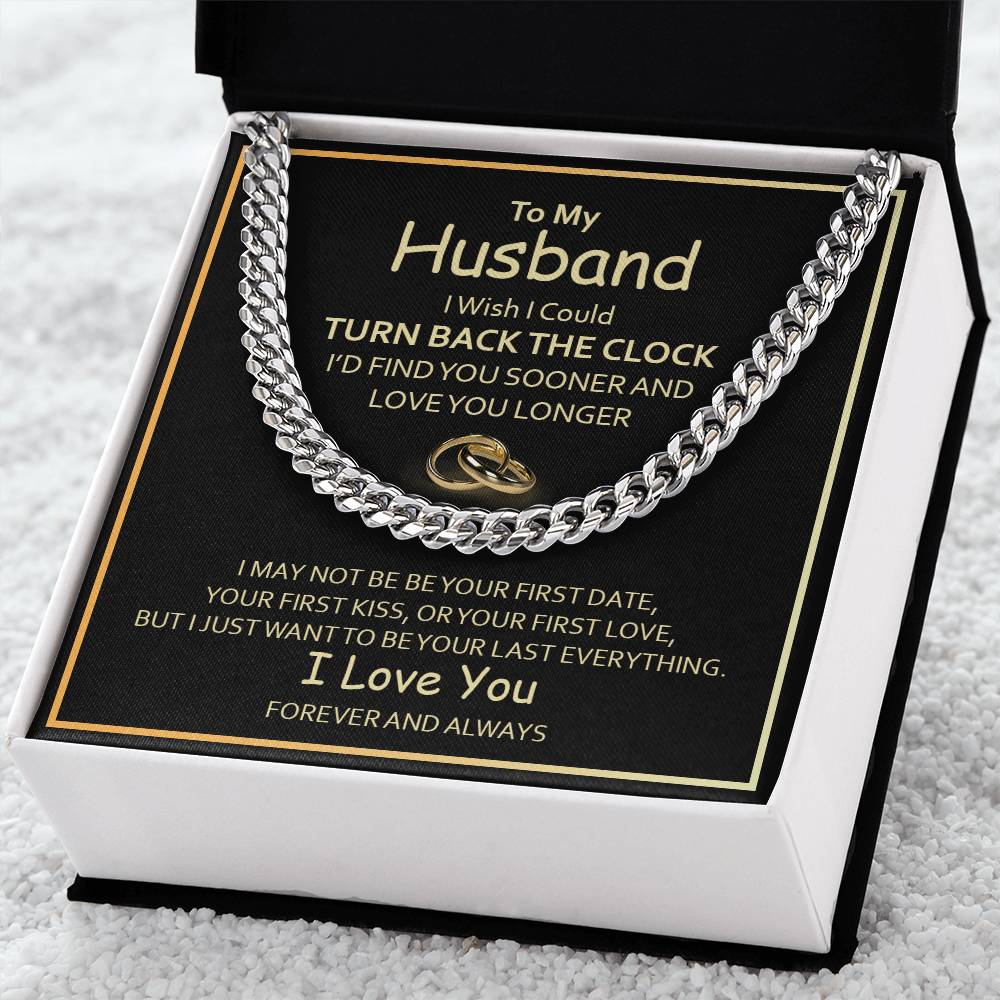 Turn Back The Clock Cuban Link Chain