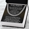 Gift For Husband - Over And Over - Cuban Link Cuban Link Chain