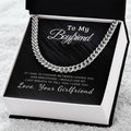 Lovely Gift For Boyfriend Cuban Link Chain