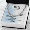 To My Dad Cuban Link Chain