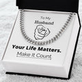 Gift For Husband You Matter All Lives Matter Police Lives Matter Motivational Quotes Christian Gifts Sentimental Gift Cuban Link Chain