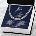 Perfect Gift For Son Cuban Link Chain