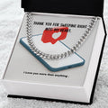 Swipe Right ! You Bet! A Masculine Cuban Chain For Your Sweetie! Cuban Link Chain