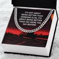 Better Than Before  Cuban Link Necklace For Men Cuban Link Chain