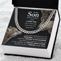 My Son - Keeping To The Shadows Cuban Link Chain