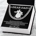 Drummer Dad Cuban Link Chain