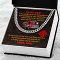 To My Son - Cuban Link Chain