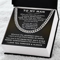 Gift For Husband - My Soulmate - Cuban Link Cuban Link Chain