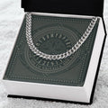 Gift For Boyfriend  Husband Vikings Gift For Him Gift For Him Unique Cuban Link Chain