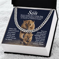 Perfect Gift For Son Cuban Link Chain