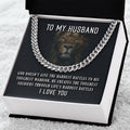 To My Husband ❤️ 🎁  Cuban Link Chain Necklace