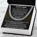 Gift For Your Man - Clear About - Cuban Link Cuban Link Chain