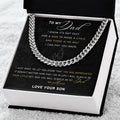 Cuban Link Chain Gift For Dad