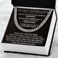 Gift For Husband - Missing Piece - Cuban Link Cuban Link Chain