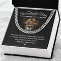 My Wonderful Man - Braver King Cuban Link Chain