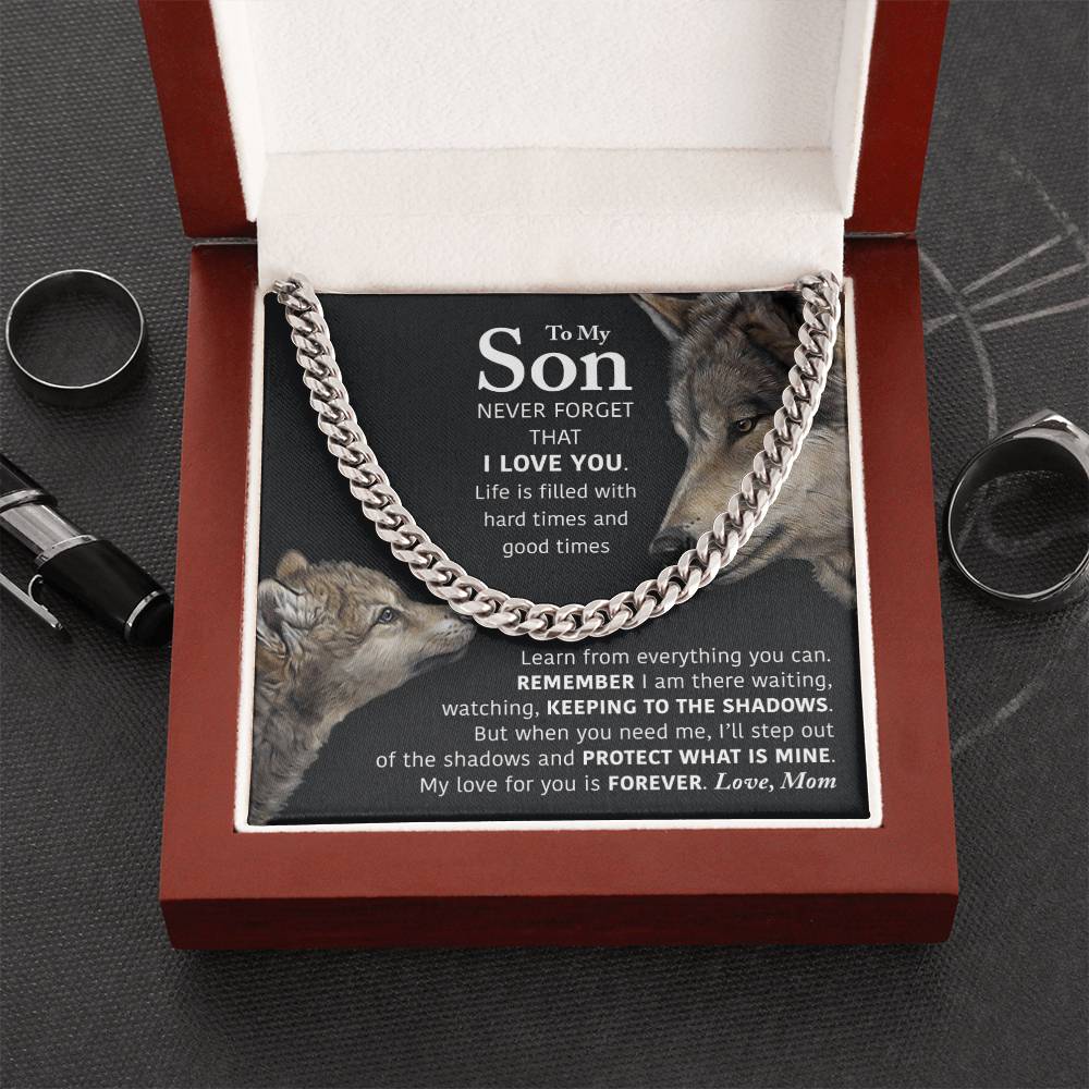 My Son - Keeping To The Shadows Cuban Link Chain