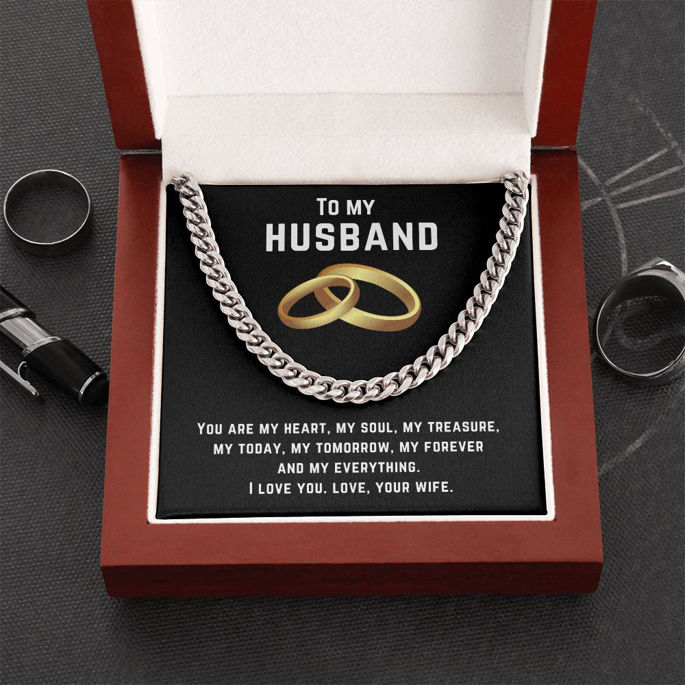 Cuban Link Chain Husband