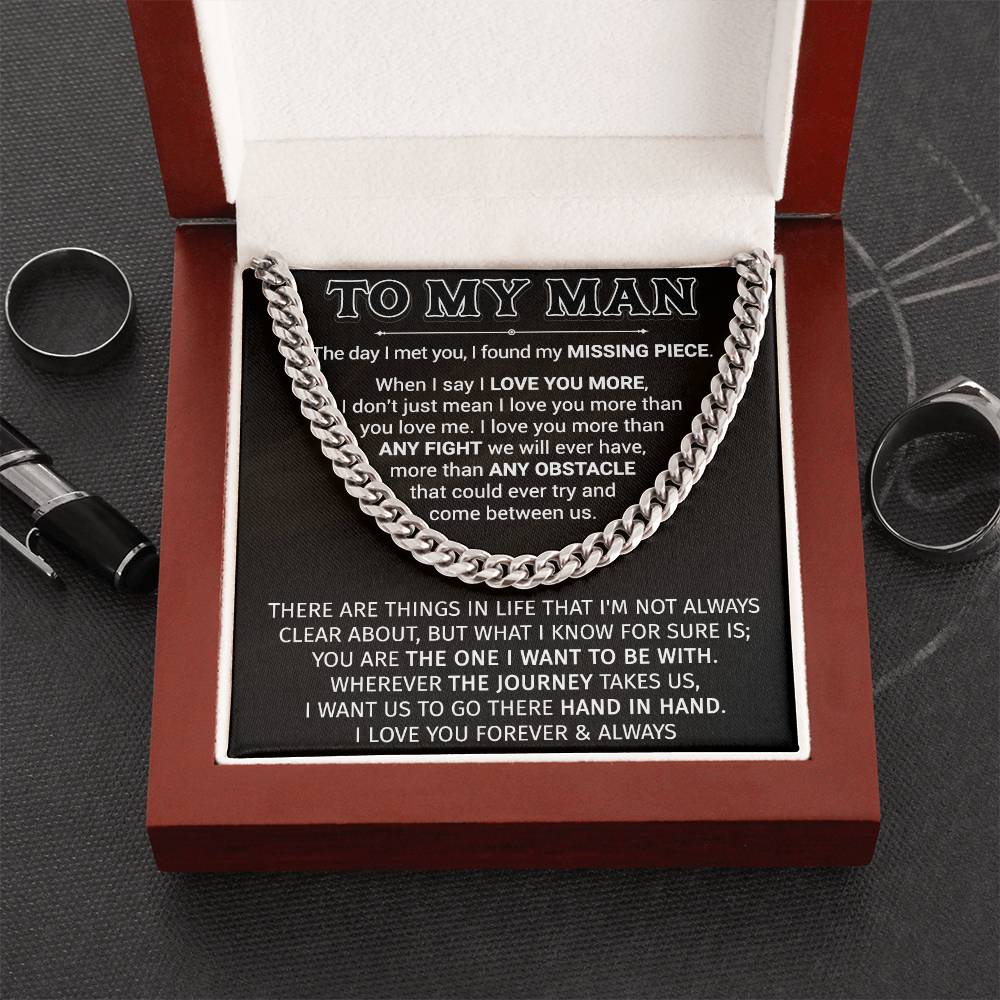 Gift For Your Man - Obstacle - Cuban Link Cuban Link Chain