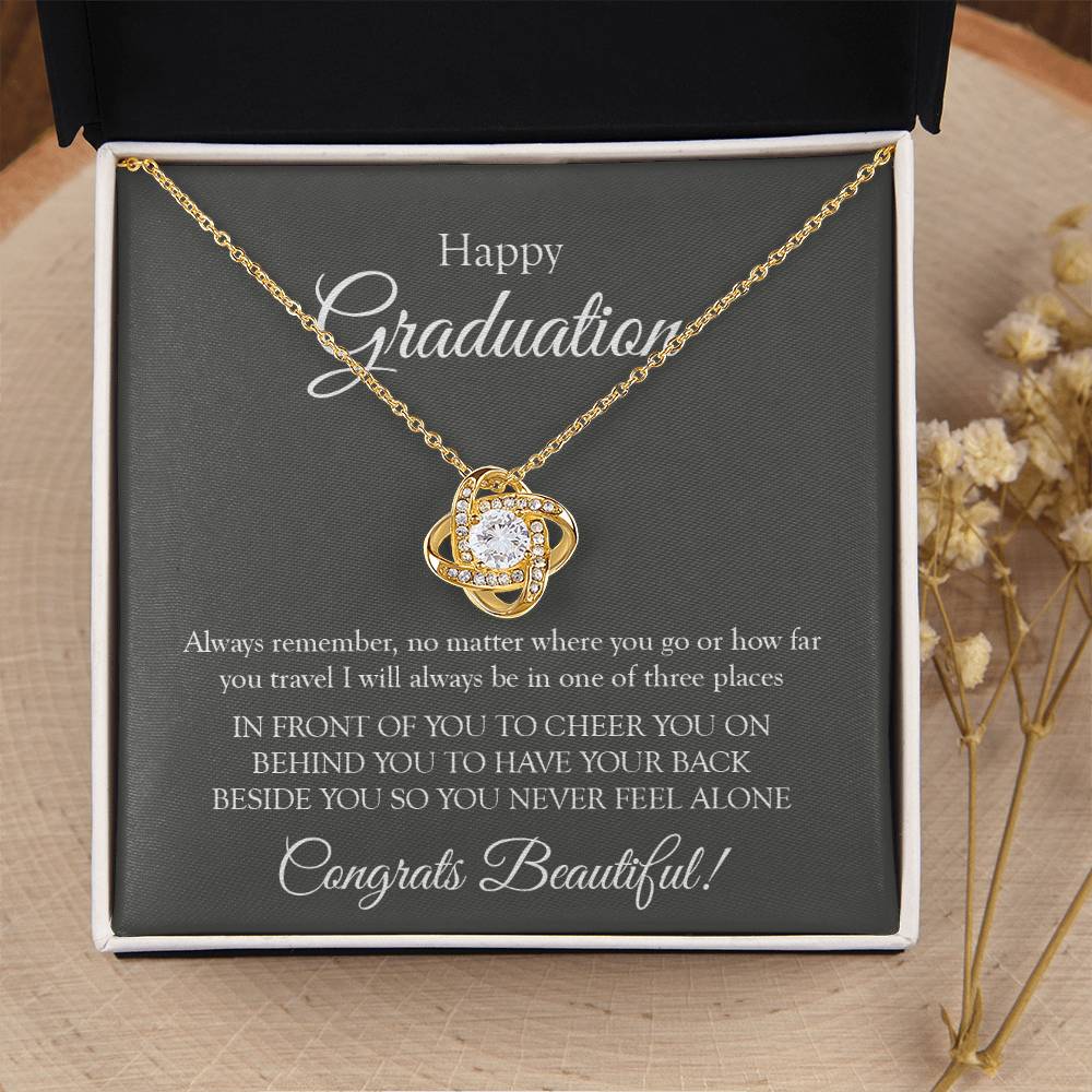 Graduation Gift For Her Necklace Gift For Daughter Granddaughter Niece Best Friend Godda Love Knot Necklace