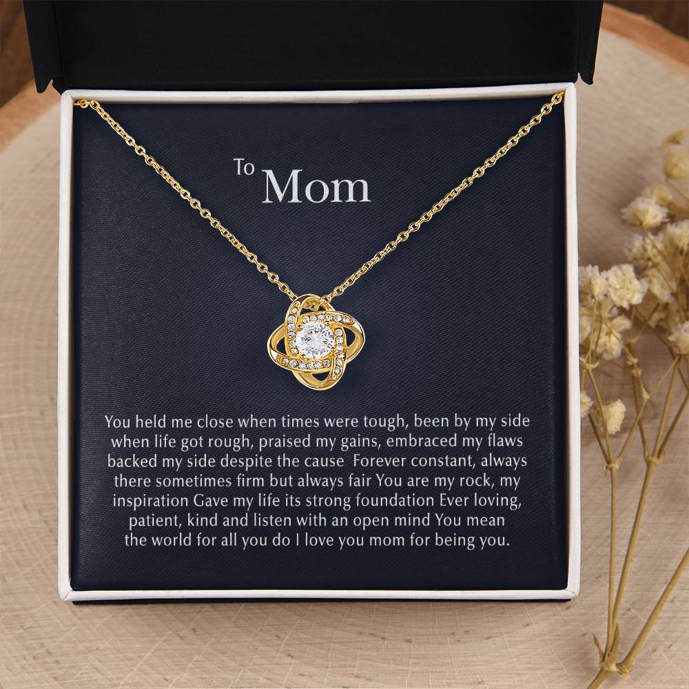 Forever Constant Love Knot Necklace