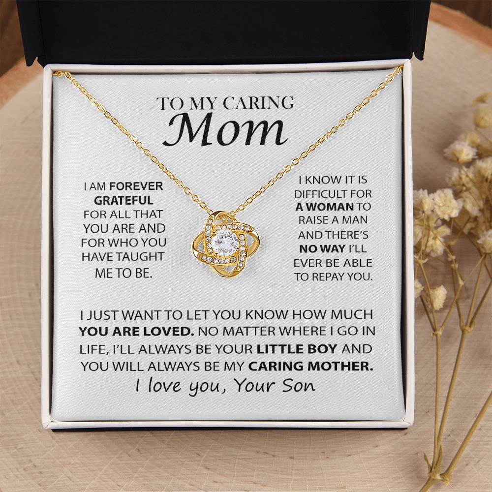 Mothers Day Jewelry Gift Fr Love Knot Necklace