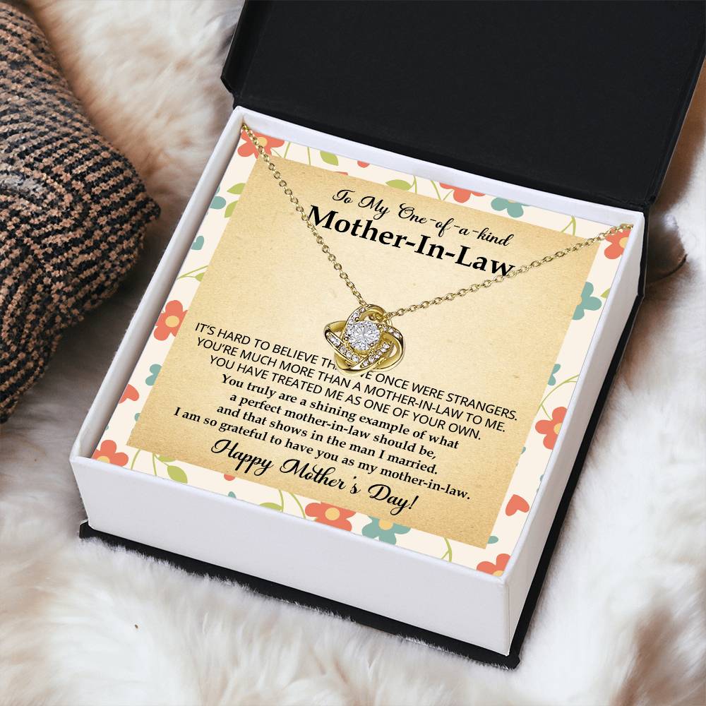 Mother-In-Law Love Knot Necklace