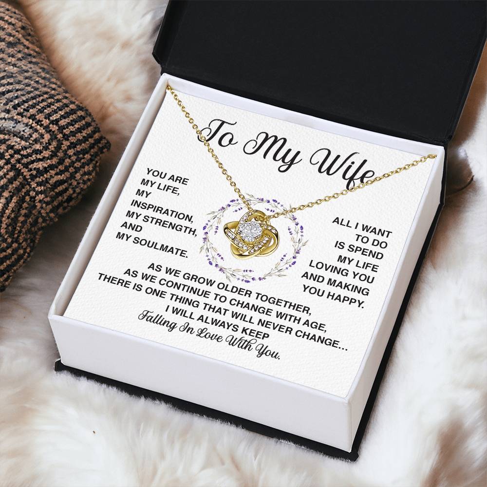 Delivery By Mother's Day Wf034   Gift Fo Love Knot Necklace