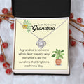 Plant Loving Gifts For Mothers Day Presents For Grandma Birthday Plant Lover Gift From Granddaughter Necklace Gift From Grandkids Love Knot Necklace