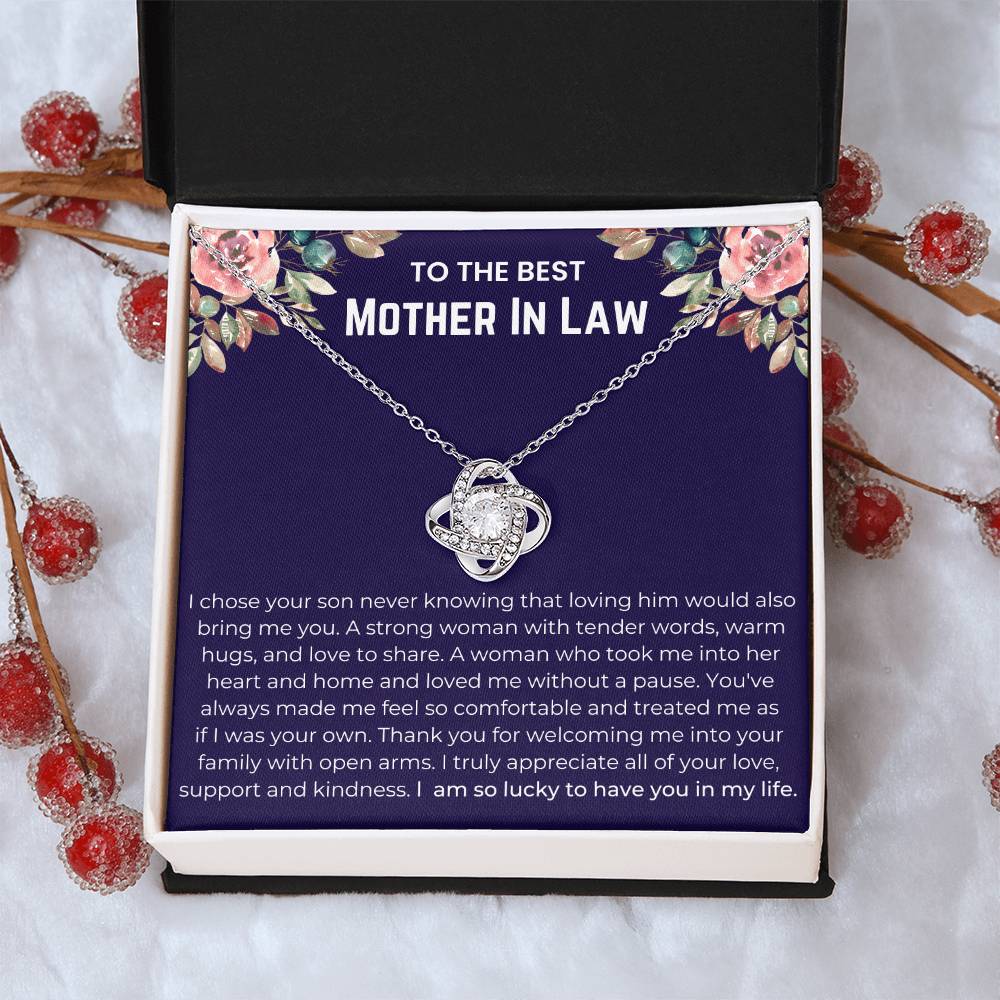 Mother In Law - Best Seller Love Knot Necklace