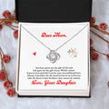 Gift For Mom - Love Knot Necklace 1 Love Knot Necklace