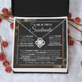 Gift For Your Soulmate - The Queen - Love Knot Love Knot Necklace