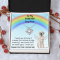 Labrador Retriever Rainbow Bridge Pet Memorial Jewelry Dog Passing Away Gift Passed Dog Gift Sympathy Gift Dog Death Pet Sympathy Gift Love Knot Necklace