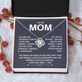 Love Knot Necklace For Mom Love Knot Necklace