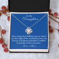 Happy Birthday Or Just To Say I Lo Love Knot Necklace