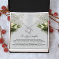Love Knot Necklace For Daughter Almost Gone Love Knot Necklace