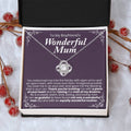 To My Boyfriend's Wonderful Mum - The Love Knot Necklace 1 Love Knot Necklace