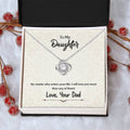 No Matter Who Enters Your Life - Necklace Love Knot Necklace