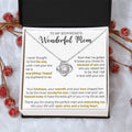 Gift For Boyfriend's Mom - Everything I Hope - Love Knot Love Knot Necklace