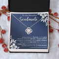 Gift For Your Soulmate - Take Care - Love Knot Love Knot Necklace