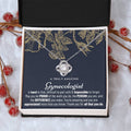 Gift For Gynecologist Gynecologist Gift Gynecologist Appreciation Gift Love Knot Necklace