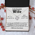 Gift For Wife Lux Be There The Mother Love Knot Necklace Love Knot Necklace