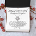 Heartfelt Mother's Day Gift For Daughter 3 Love Knot Necklace