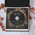 1 Year Anniversary Gift For Wife  1 Year Anniversary Gifts  1 Year Wedding Anniversary Gift Ideas  1St Wedding Anniversary Gift F(4) Love Knot Necklace