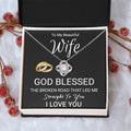 Christian Gift For Wife - Love Knot Necklace Love Knot Necklace