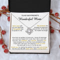 Gift For Boyfriend's Mom Gentle Way Gotten Know Love Knot Necklace Love Knot Necklace
