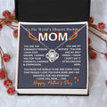 Hilarious Mother's Day Necklace Love Knot Necklace