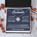 Gift For Your Soulmate - Lux 2 Wish I Breath Love Knot Necklace Love Knot Necklace