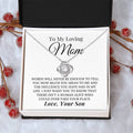 Heartfelt Mother's Day Gift For Mom Love Knot Necklace 2