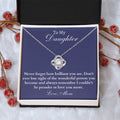 Happy Birthday Or Just To Say I Love You -  - Love Knot Necklace