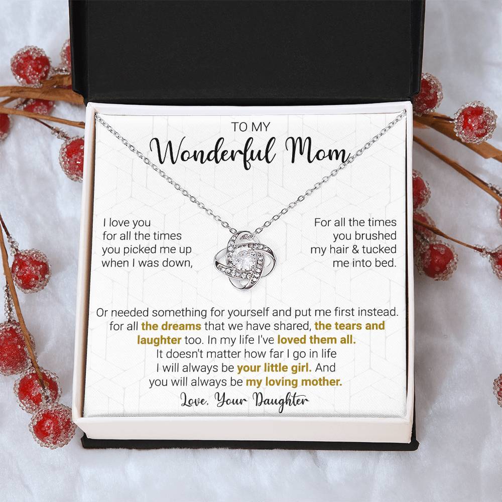 Gift For Mom - The Lau Love Knot Necklace